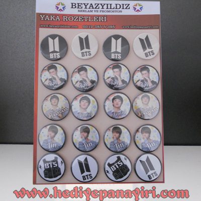 BTS Rozeti (20 Adet)