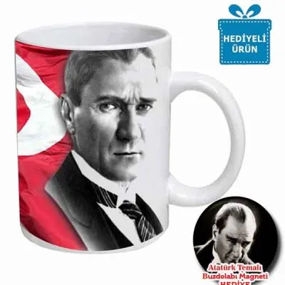 Atatürk Temalı Kupa Bardak 1