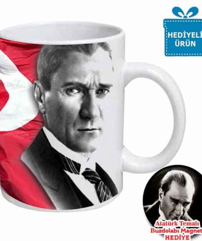 Atatürk Temalı Kupa Bardak 1