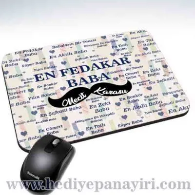 Babalar Günü En Fedakar Baba MousePad