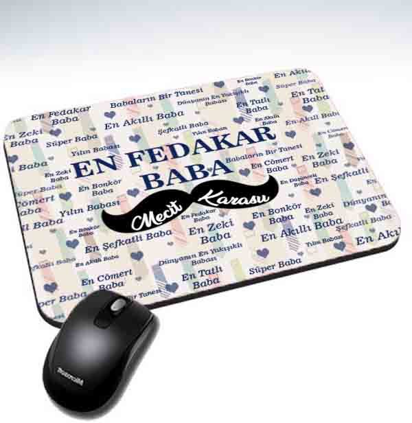 Babalar Günü En Fedakar Baba MousePad
