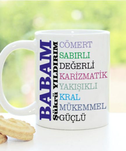 Babaya Özel Kupa Bardak