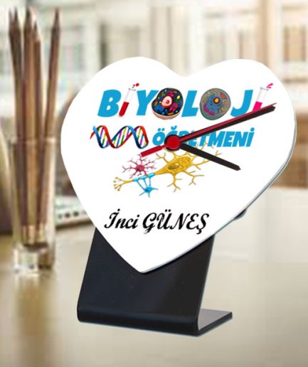 Biyoloji Öğretmenine Özel Masa Saati
