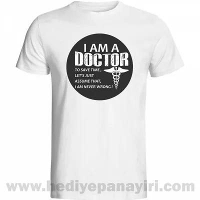 Doktorlara Özel Unisex Tişört
