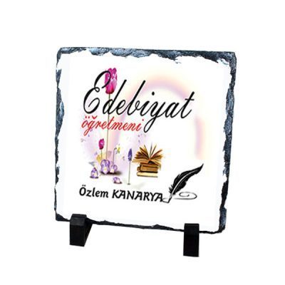 Edebiyat Öğretmeni Doğal Kare Taş 2