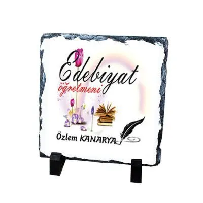 Edebiyat Öğretmeni Doğal Kare Taş 2