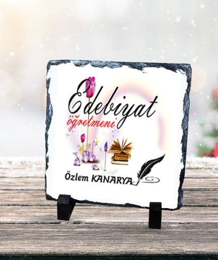 Edebiyat Öğretmeni Doğal Kare Taş 2