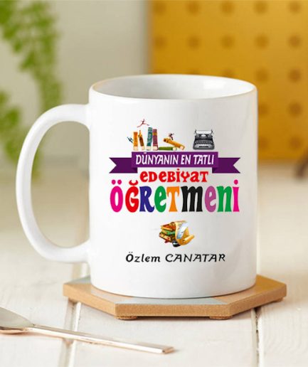Edebiyat Öğretmeni Kupa Bardak 1