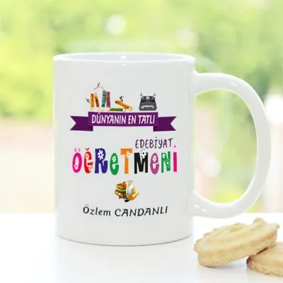 Edebiyat Öğretmeni Kupa Bardak 3