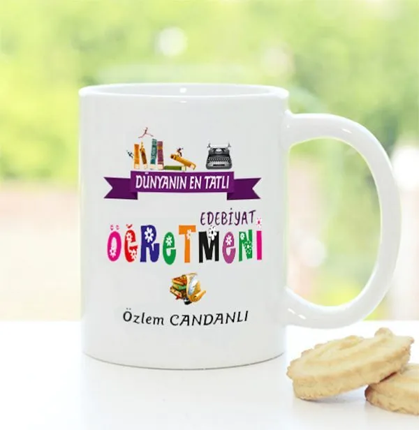 Edebiyat Öğretmeni Kupa Bardak 3