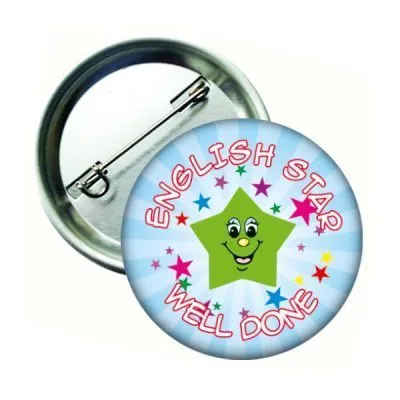 English Star Well Done Rozeti