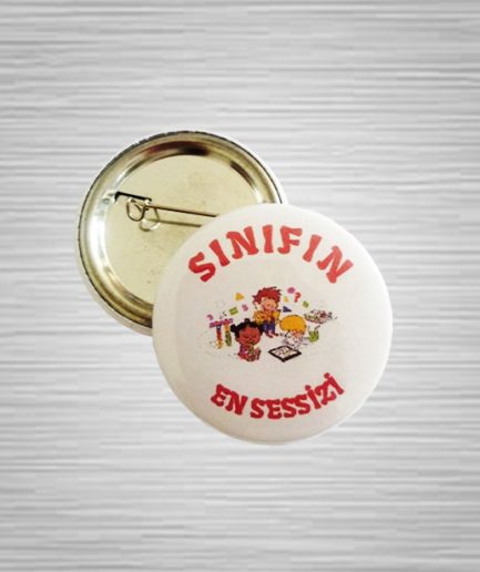 Sınıfın En Sessizi Rozeti (10 Adet)