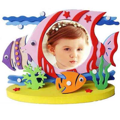 Eva Eğitici Öğretici Balık Puzzle Çerçeve
