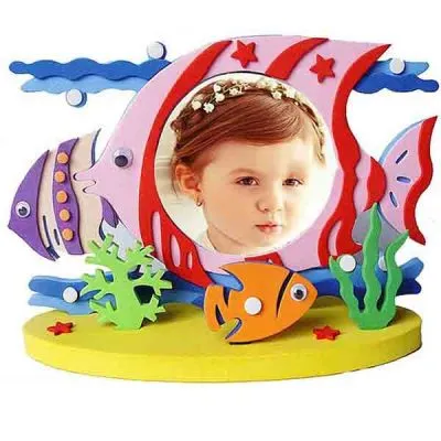 Eva Eğitici Öğretici Balık Puzzle Çerçeve