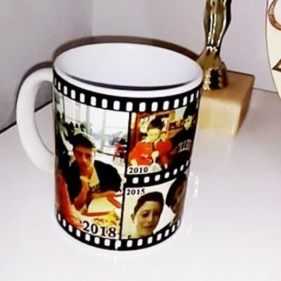 Film Şeridi Albüm Kupa Bardak