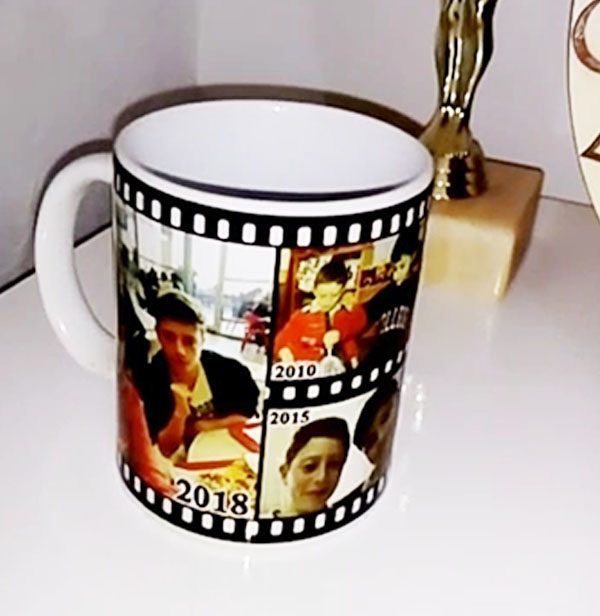 Film Şeridi Albüm Kupa Bardak