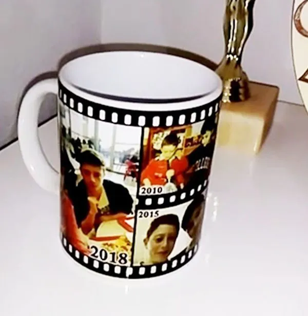 Film Şeridi Albüm Kupa Bardak