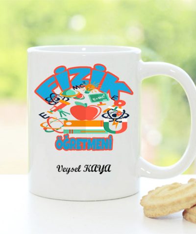 Fizik Öğretmeni Kupa Bardak