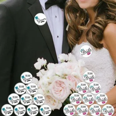 Gelin, Damat ve Yakınları Düğün Rozetleri 3