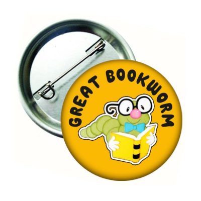 Great Bookworm İngilizce Öğrenci Rozeti