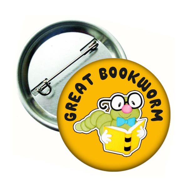 Great Bookworm İngilizce Öğrenci Rozeti