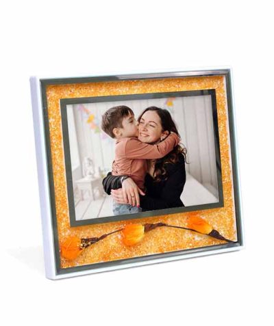 Güllü Fotoğraf Çerçevesi