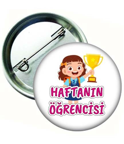 Haftanın Öğrencisi Rozeti