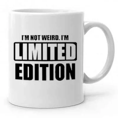 Limited Edition Baskılı Kupa Bardak
