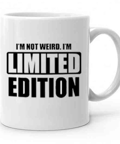 Limited Edition Baskılı Kupa Bardak