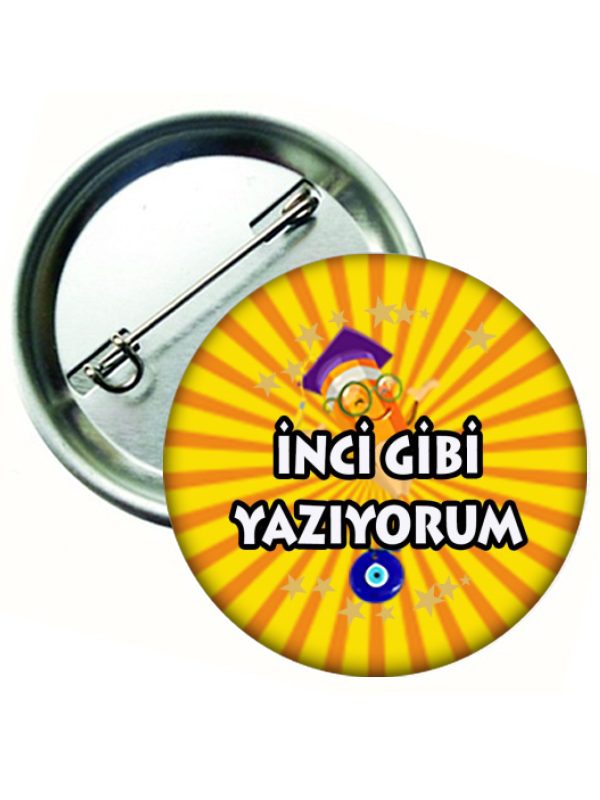 İnci Gibi Yazıyorum Rozeti