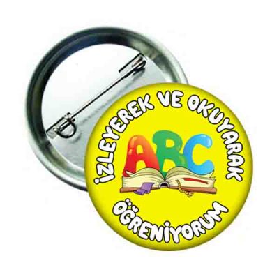 İzleyerek ve Okuyarak Öğreniyorum Öğrenci Rozeti
