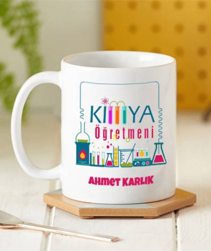 Kimya Öğretmeni Kupa Bardak