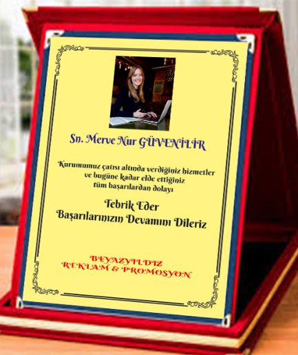 Kişiye Özel Plaket