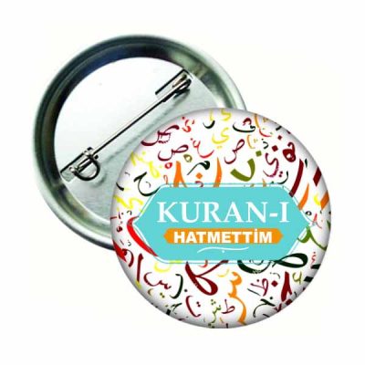 Kuran`ı Hatmettim Rozeti