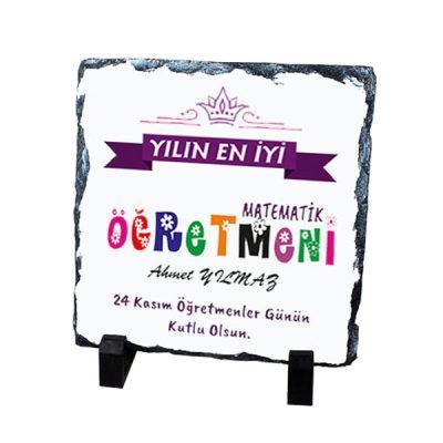 Matematik Öğretmeni Doğal Kare Taş 2