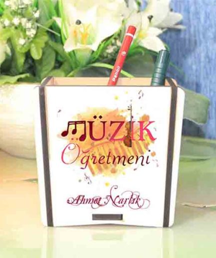 Müzik Öğretmenine Özel Kalemlik