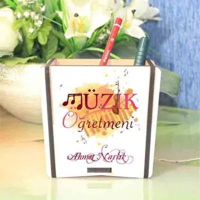 Müzik Öğretmenine Özel Kalemlik