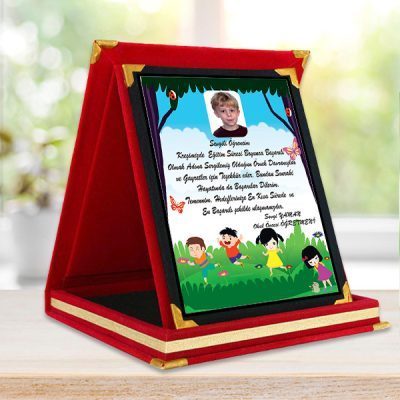 Özel Tasarım Öğrenci Başarı Plaketi 1