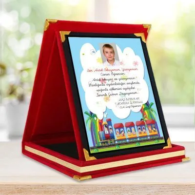 Özel Tasarım Öğrenci Başarı Plaketi 2