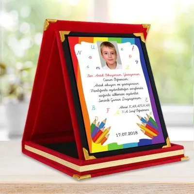Özel Tasarım Öğrenci Başarı Plaketi 4