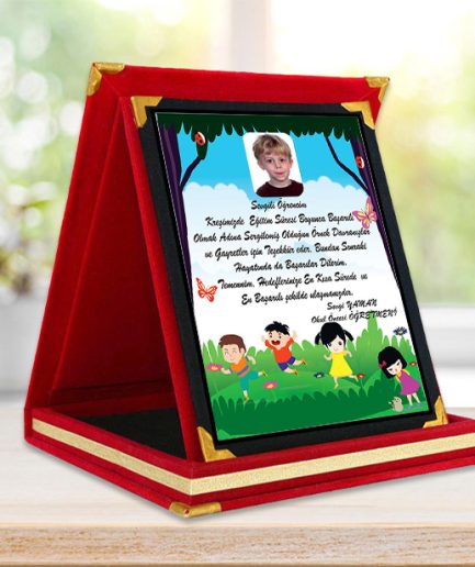 Özel Tasarım Öğrenci Başarı Plaketi 1