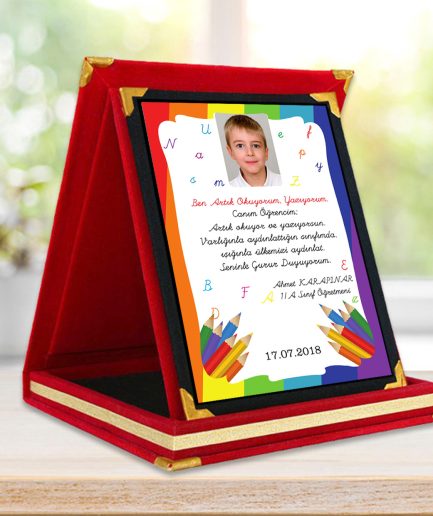 Özel Tasarım Öğrenci Başarı Plaketi 4