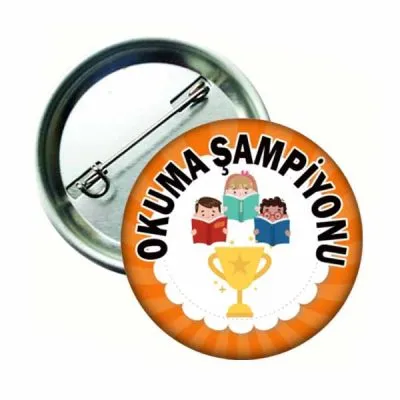 Okuma Şampiyonu Rozeti (10 Adet)