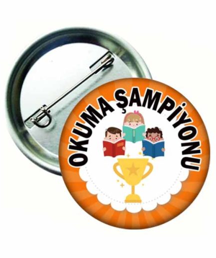 Okuma Şampiyonu Rozeti (10 Adet)