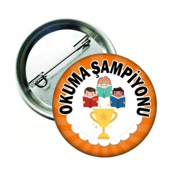 Okuma Şampiyonu Rozeti (10 Adet)