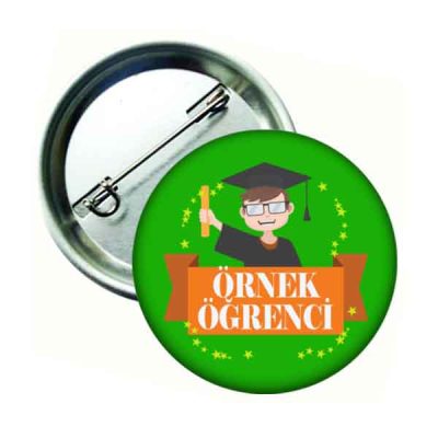 Örnek Öğrenci Rozeti (10 Adet)