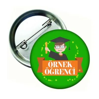Örnek Öğrenci Rozeti (10 Adet)