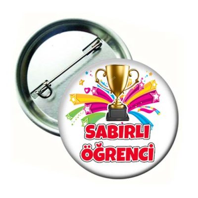 Sabırlı Öğrenci Rozeti