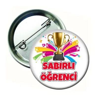 Sabırlı Öğrenci Rozeti