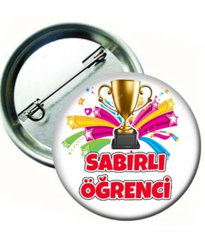 Sabırlı Öğrenci Rozeti